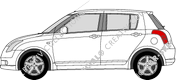 Suzuki Swift Hatchback, 2005–2010
