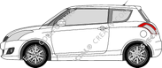 Suzuki Swift Hatchback, 2010–2013
