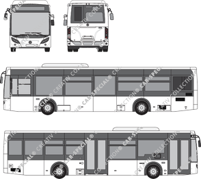 Temsa LF 12 Bus, aktuell (seit 2019) (Tems_014)