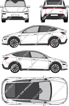 Tesla Model Y, aktuell (seit 2025) (Tesl_010)