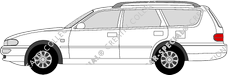 Toyota Camry Combi Station wagon, from 1996
