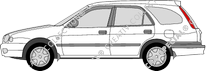 Toyota Corolla Combi Kombi, 2000–2002