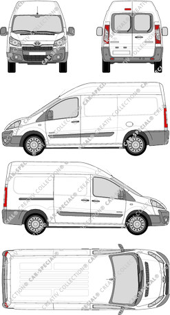 Toyota Proace van/transporter, 2013–2016 (Toyo_190)