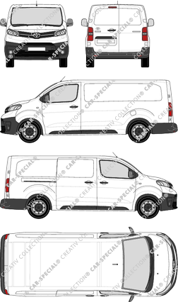 Toyota Proace van/transporter, 2016–2024 (Toyo_226)
