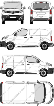 Toyota Proace van/transporter, 2016–2024 (Toyo_247)