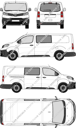 Toyota Proace van/transporter, 2016–2024 (Toyo_260)