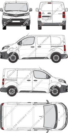 Toyota Proace Electric van/transporter, 2021–2024 (Toyo_355)