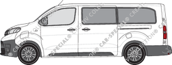 Toyota Proace Electric Combi minibus, 2021–2024