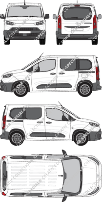 Toyota Proace City Verso, actuel (depuis 2024) (Toyo_596)