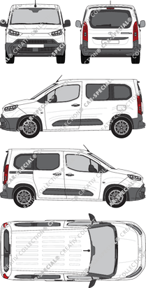 Toyota Proace City Verso, actuel (depuis 2024) (Toyo_597)