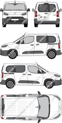 Toyota Proace City Verso, actuel (depuis 2024) (Toyo_598)