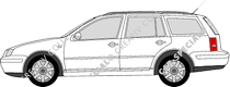 Volkswagen Bora Variant break, 1999–2004