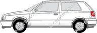 Volkswagen Golf Hayon, 1991–1997