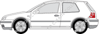 Volkswagen Golf Hayon, 1997–2003