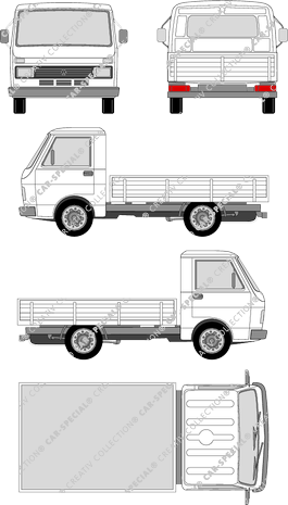 Volkswagen LT catre, 1975–1996 (VW_054)