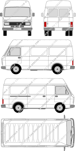 Volkswagen LT fourgon, 1975–1996 (VW_060)