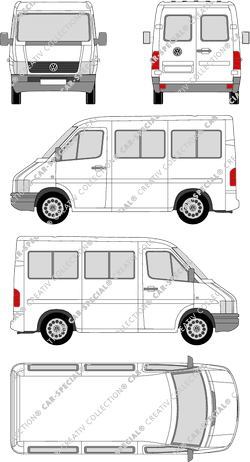 Volkswagen LT minibus, 1996–2006 (VW_067)