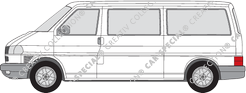 Volkswagen Transporter minibus, 1990–2003