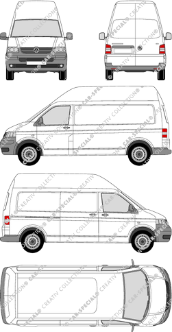 Volkswagen Transporter fourgon, 2003–2009 (VW_139)