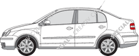 Volkswagen Polo Classic limusina, 2003–2005