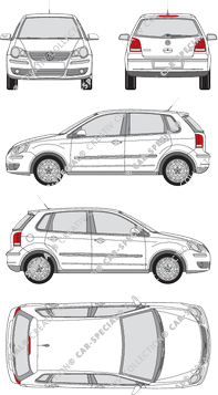 Volkswagen Polo Hayon, 2005–2009 (VW_172)