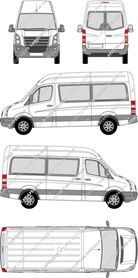 Volkswagen Crafter camionnette, 2006–2010 (VW_194)