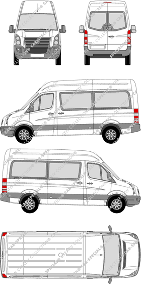 Volkswagen Crafter camionnette, 2006–2010 (VW_195)