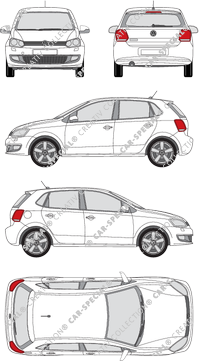 Volkswagen Polo Hayon, 2009–2014 (VW_229)