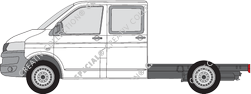 Volkswagen Transporter Chassis for superstructures, 2009–2015