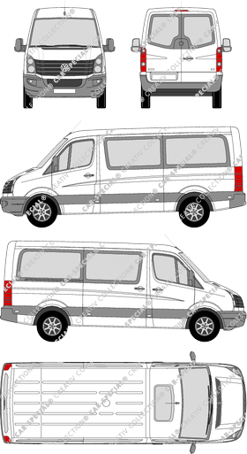 Volkswagen Crafter camionnette, 2011–2017 (VW_379)