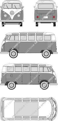 Volkswagen Transporter minibus, 1965–1973 (VW_409)