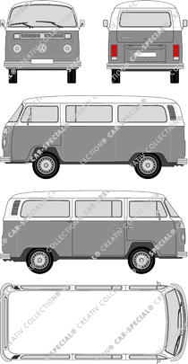 Volkswagen Transporter minibus, 1973–1979 (VW_418)