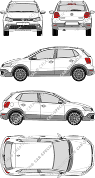 Volkswagen Polo Hayon, 2014–2017 (VW_443)