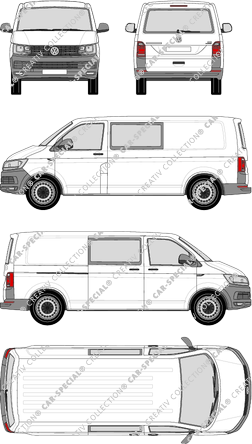 Volkswagen Transporter fourgon, 2015–2019 (VW_480)
