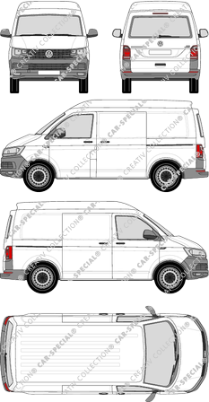 Volkswagen Transporter van/transporter, 2015–2019 (VW_489)