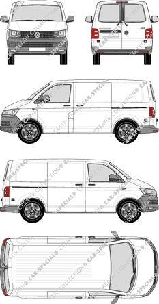 Volkswagen Transporter van/transporter, 2015–2019 (VW_505)