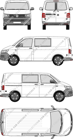 Volkswagen Transporter fourgon, 2015–2019 (VW_506)