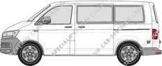 Volkswagen Transporter minibus, 2015–2019