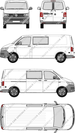 Volkswagen Transporter fourgon, 2015–2019 (VW_516)