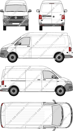Volkswagen Transporter van/transporter, 2015–2019 (VW_530)