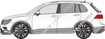 Volkswagen Tiguan break, 2016–2020