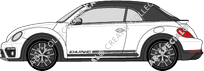 Volkswagen Beetle Convertible, 2016–2019