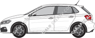 Volkswagen Polo Hatchback, 2017–2021