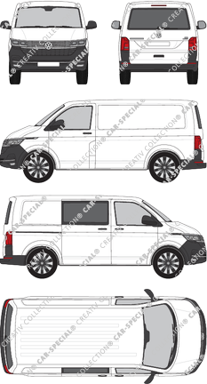 Volkswagen Transporter van/transporter, current (since 2019) (VW_665)