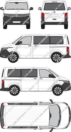 Volkswagen Transporter minibus, current (since 2019) (VW_670)