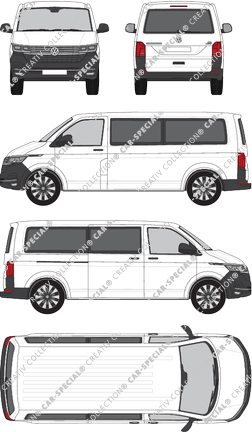 Volkswagen Transporter minibus, current (since 2019) (VW_689)