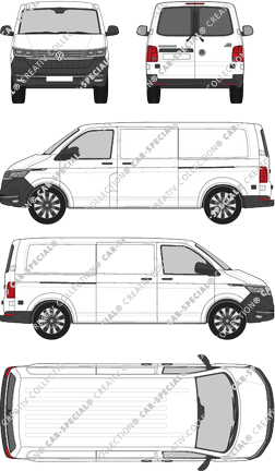 Volkswagen Transporter fourgon, actuel (depuis 2019) (VW_694)