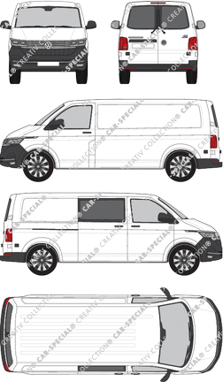 Volkswagen Transporter van/transporter, current (since 2019) (VW_695)