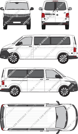 Volkswagen Transporter minibus, current (since 2019) (VW_699)