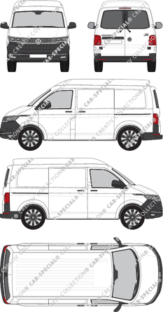 Volkswagen Transporter fourgon, actuel (depuis 2019) (VW_714)